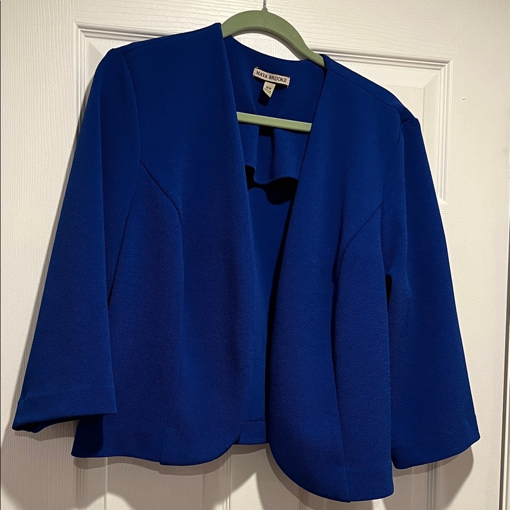 Elegant Blue Women's Blazer
